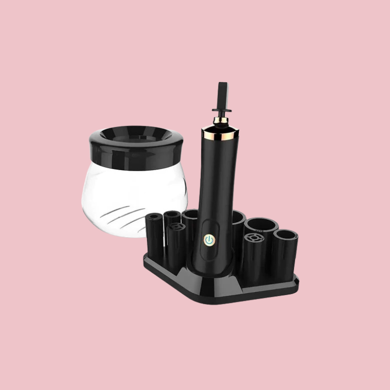 Épurateur nettoyant pour pinceau de maquillage électrique (Couleur Noir)