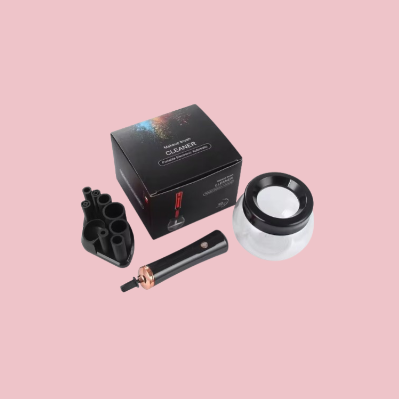 Épurateur nettoyant pour pinceau de maquillage électrique (Couleur Noir)